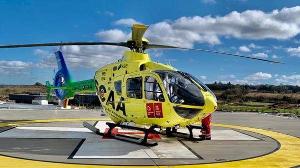 new helipad edinburgh