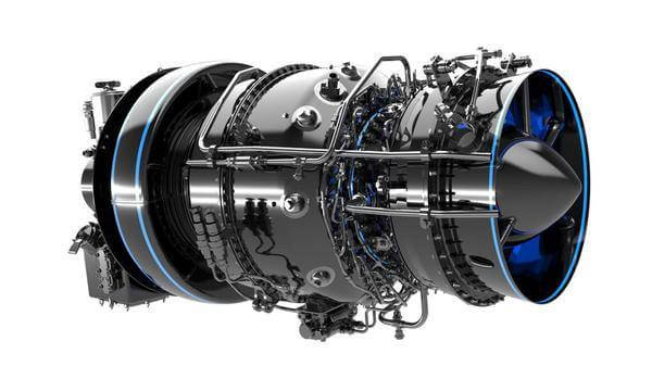 helicopter engine 3D