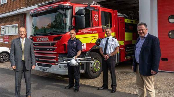 Herts county drone