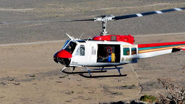 Ex-US Air Force HH-1H Huey used by Washoe County Sheriff for hoist rescue missions © Barry Smith
