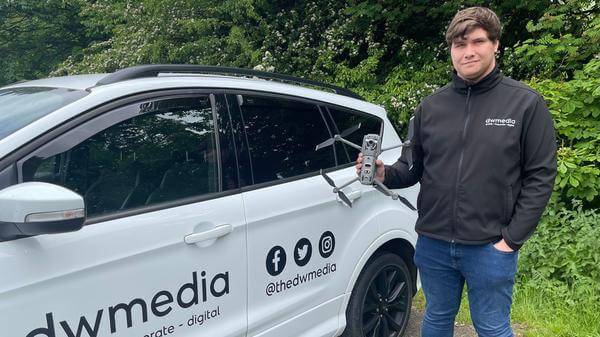Dan with drone
