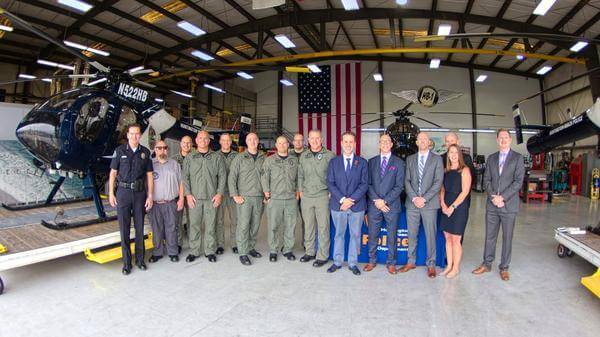 MD heli huntingdon beach Police
