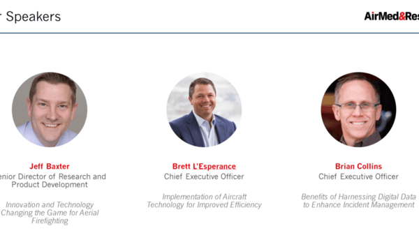 Aerial Firefighting Roundtable speakers