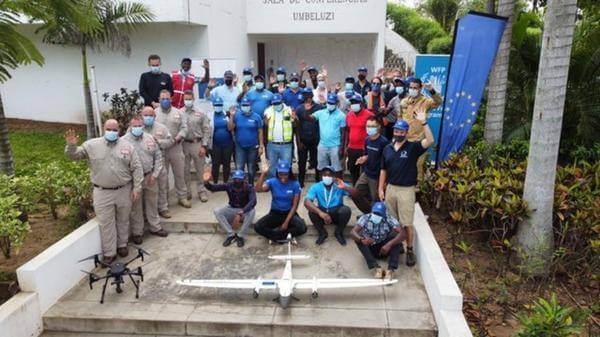Drone SAR trial team