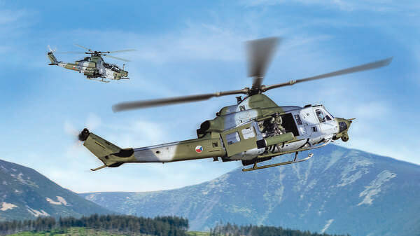 Bell helicopters Czech