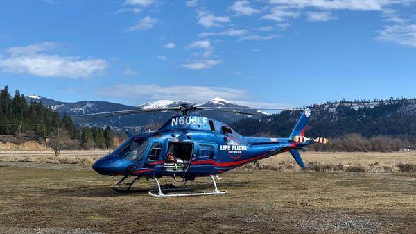 Life Flight Network helicopter