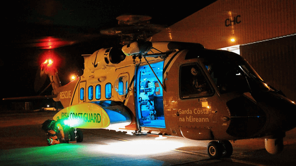 Rescue helicopters
