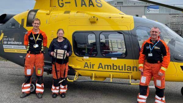 TAAS helicopter blood transfusion