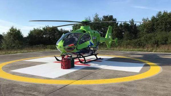 Great Western Air Ambulance Charity helicopter