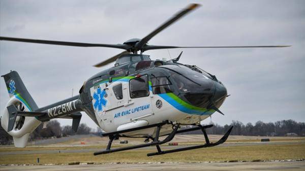 Air Evac Lifeteam helicopter