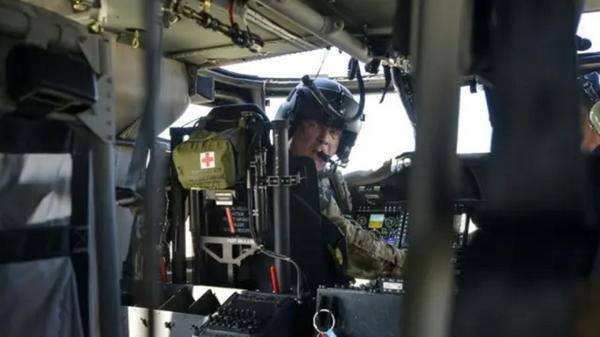 Black hawk pilot