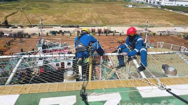 Dropsafe helideck net