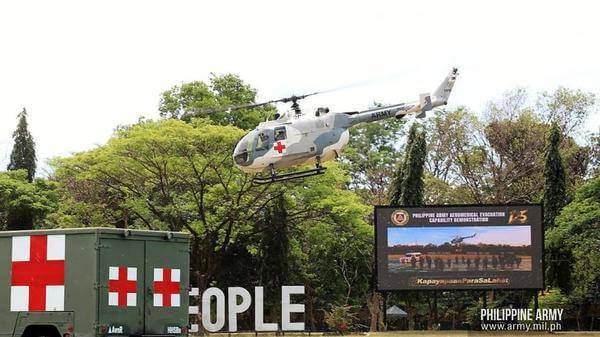 Philippine Army medi heli