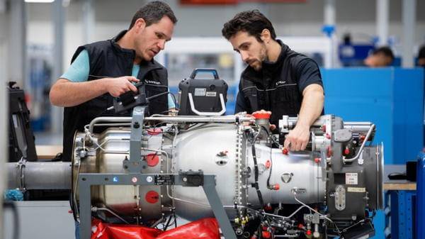 Safran engine work