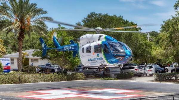 AdventHealth Flight 1 helicopter