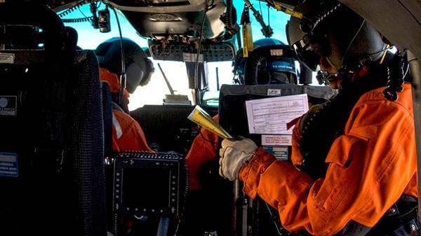 Helicopter crew