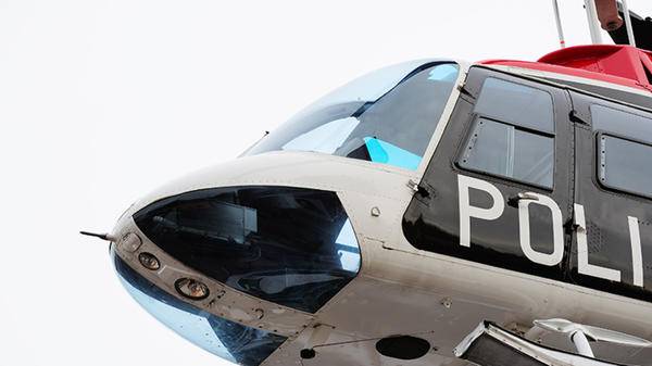 Police helicopter