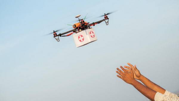 Drone delivery medical