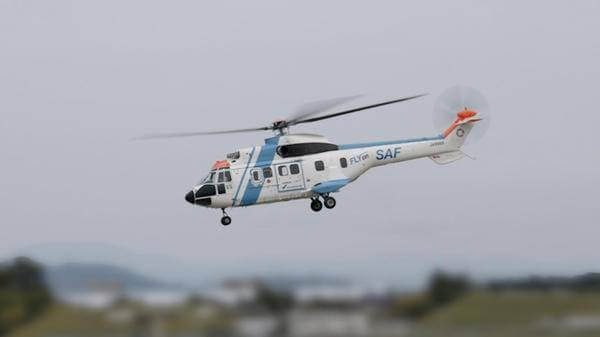 SAF flight Japan