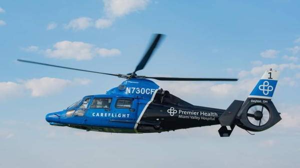 Careflight helicopter