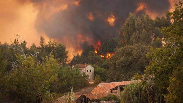 Portugal wildfire