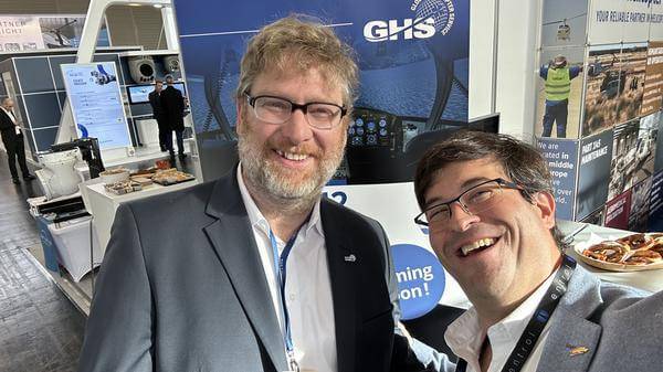 Luis Olarte (Right) CEO and Founder of Entrol and Dominik Goldfuss (Left), CEO and Founder of GHS