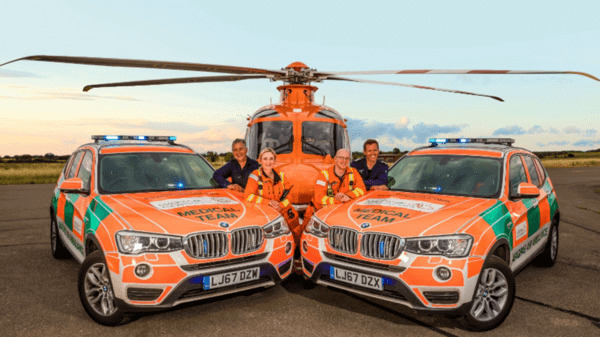Magpas Air Ambulance wins Who Cares Wins awards