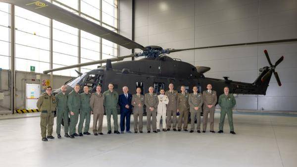 Italian Army receives final NH90 multirole helicopter 