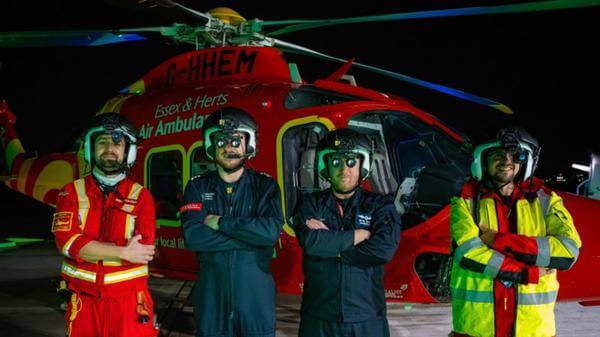 Essex & Herts Air Ambulance night flights