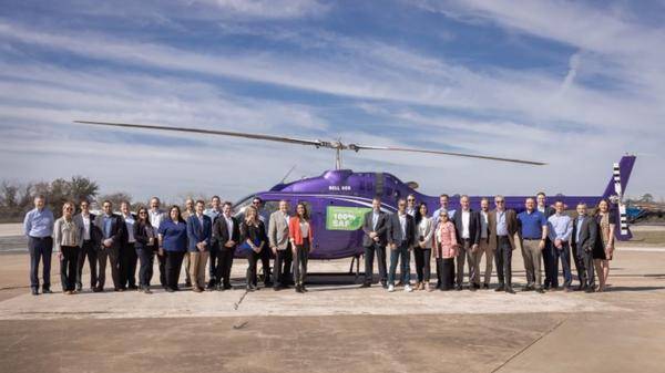 Bell 505 on SAF