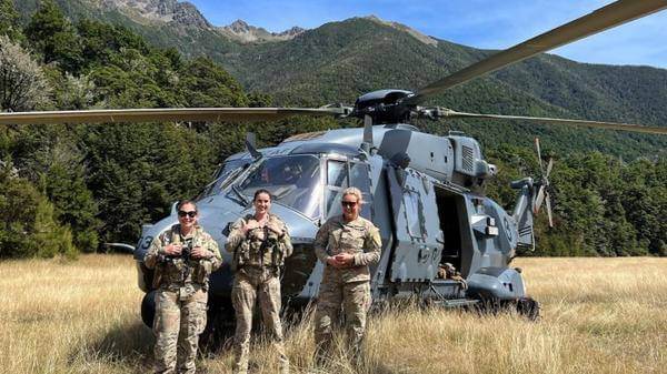 All-female team flies NH90 for RNZAF