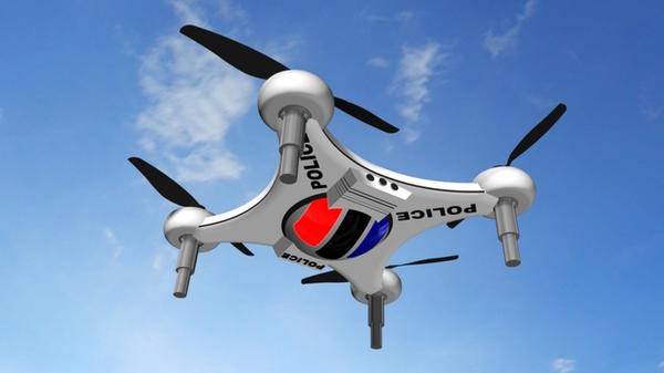 police drone concept