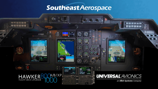 Hawker 800 Flight Deck