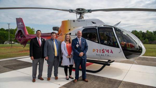 New Prisma Health helicopter