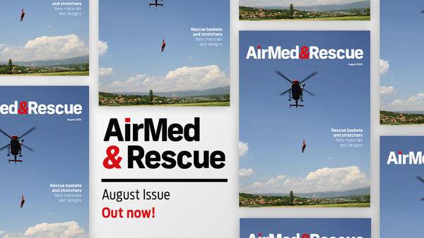 rescue helicopter with hoist