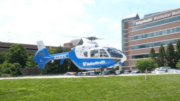 Valley Health PHI helicopter