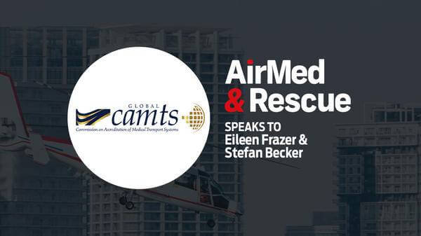 CAMTS Logo in front of helicopter 2
