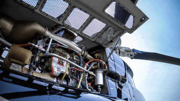 Helicopter engine