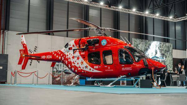 Bell 429 Air Zermatt Delivery