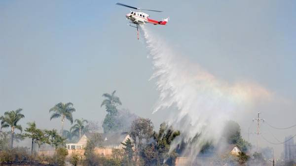 San Diego firefighting helicopter