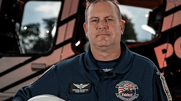 Image of winner of Salute to Excellence Law Enforcement award