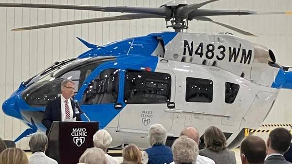 Mayo Clinic Rochester helicopter