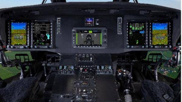 Image of Genesys Avionics Suite technology in cockpit