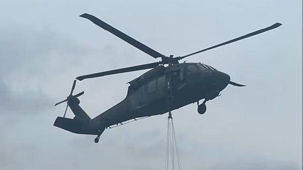 South Carolina National Guard Helicopter