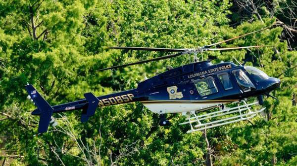 Louisiana State Police helicopter