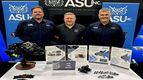 Image of ASU and Toll Aviation teams in partnership