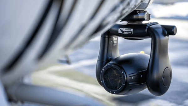 Camera on helicopter