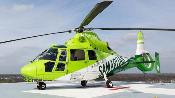 Park View Samaritan helicopter