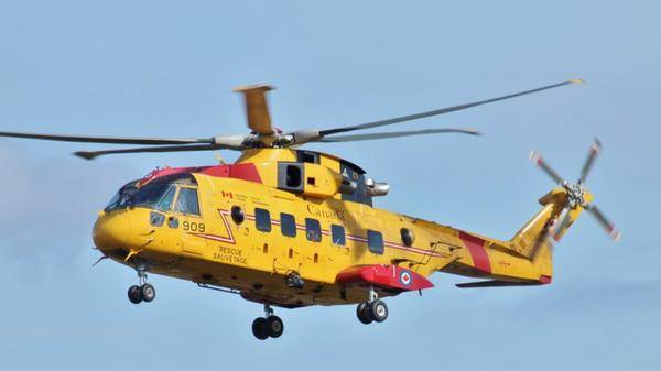 Image of RCAF Cormorant SAR helicopter