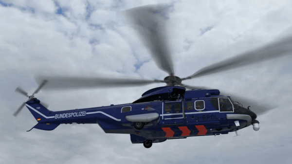 German police helicopter H225